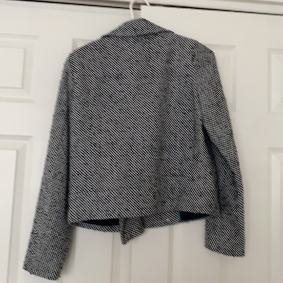Beautiful tweed moto style blazer - Picture 4 of 4